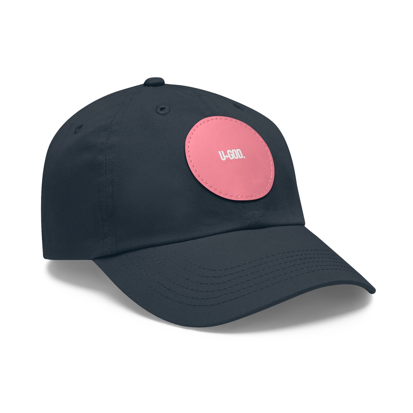 Leather Patch Dad Hat