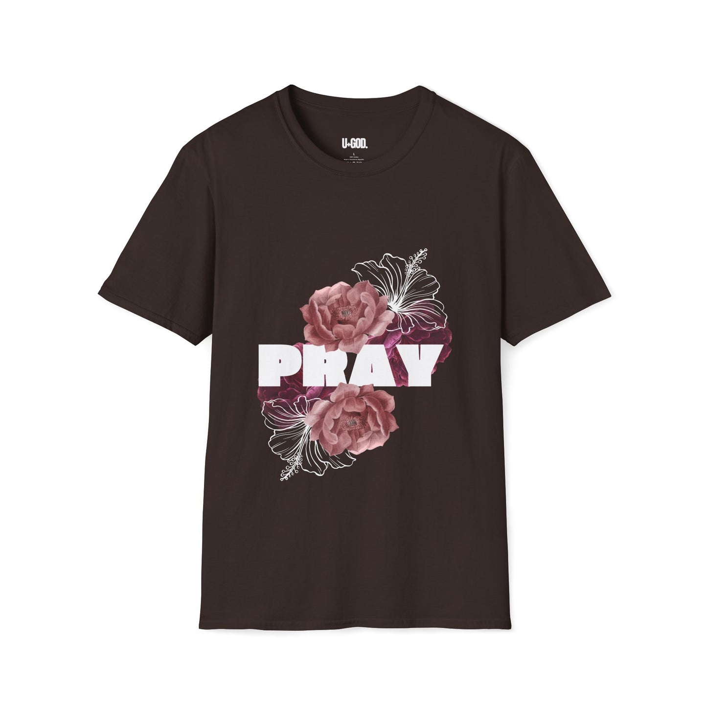 Pray Soft-style T-Shirt | U+God Clothing Line