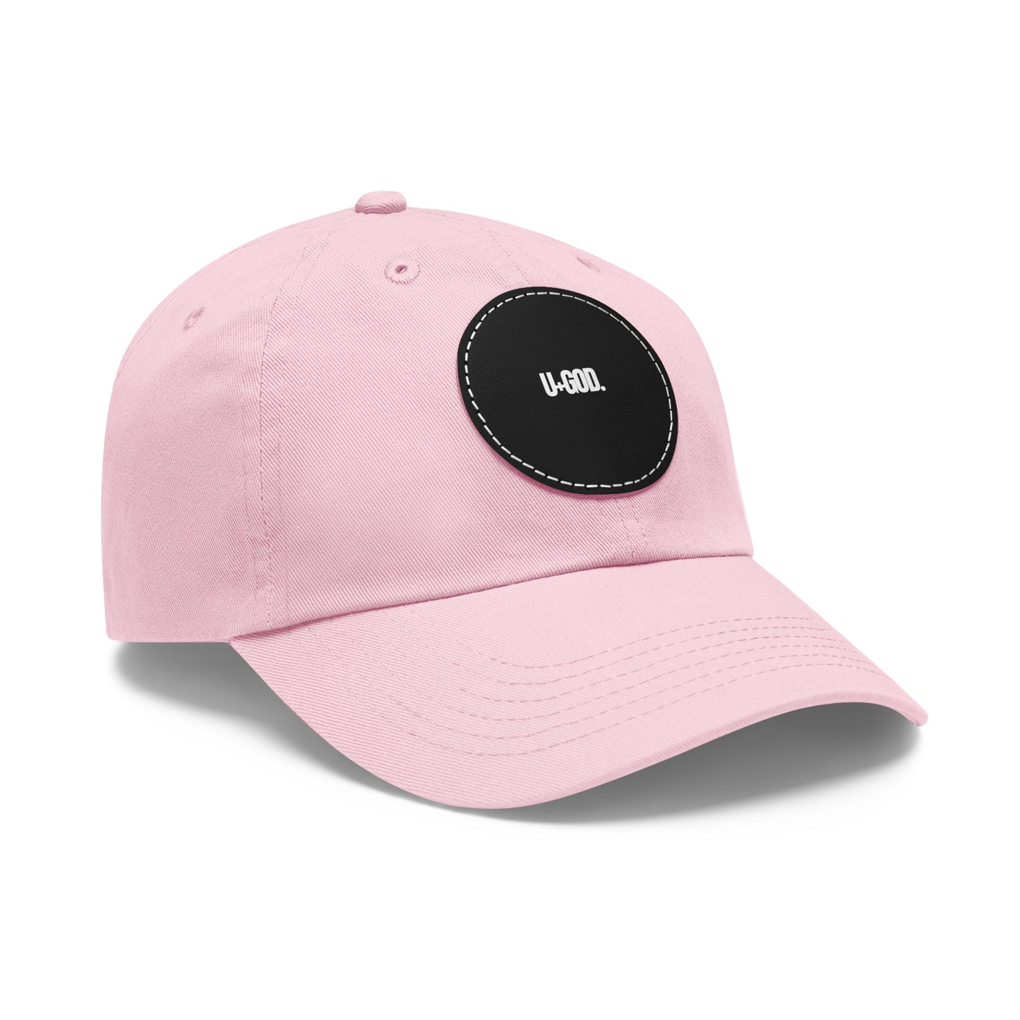 Leather Patch Dad Hat