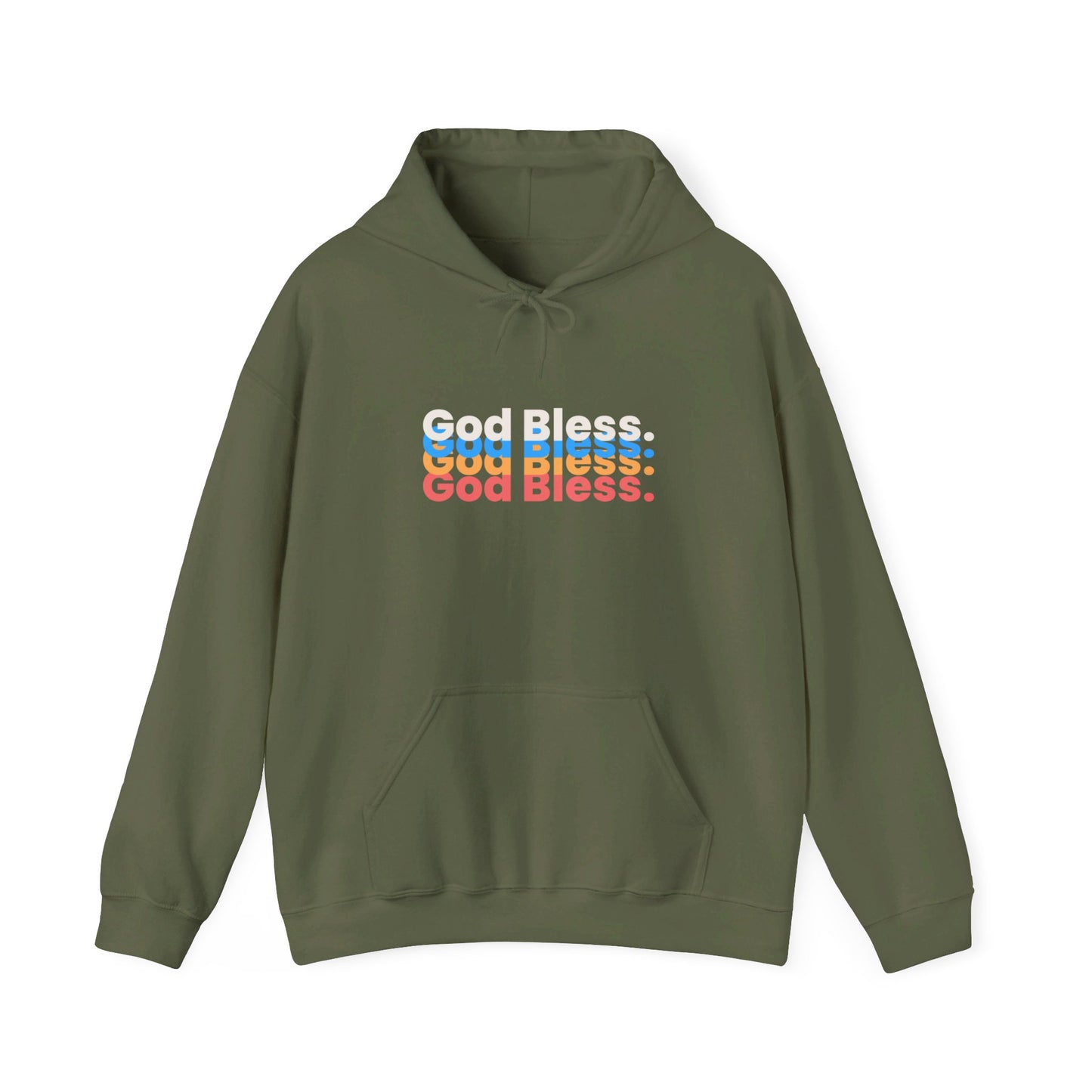 Spread the Love: God Bless Hoodie in Support of a Blessed Life