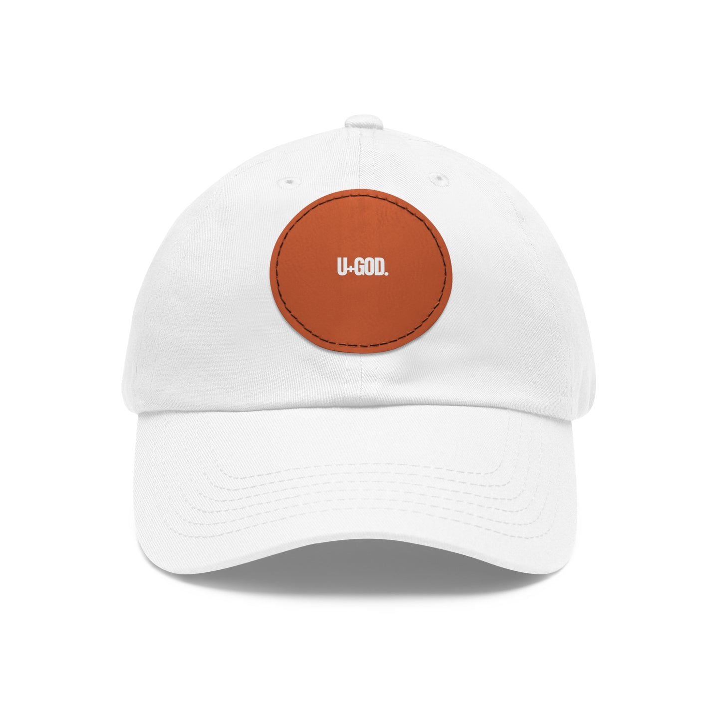 Leather Patch Dad Hat