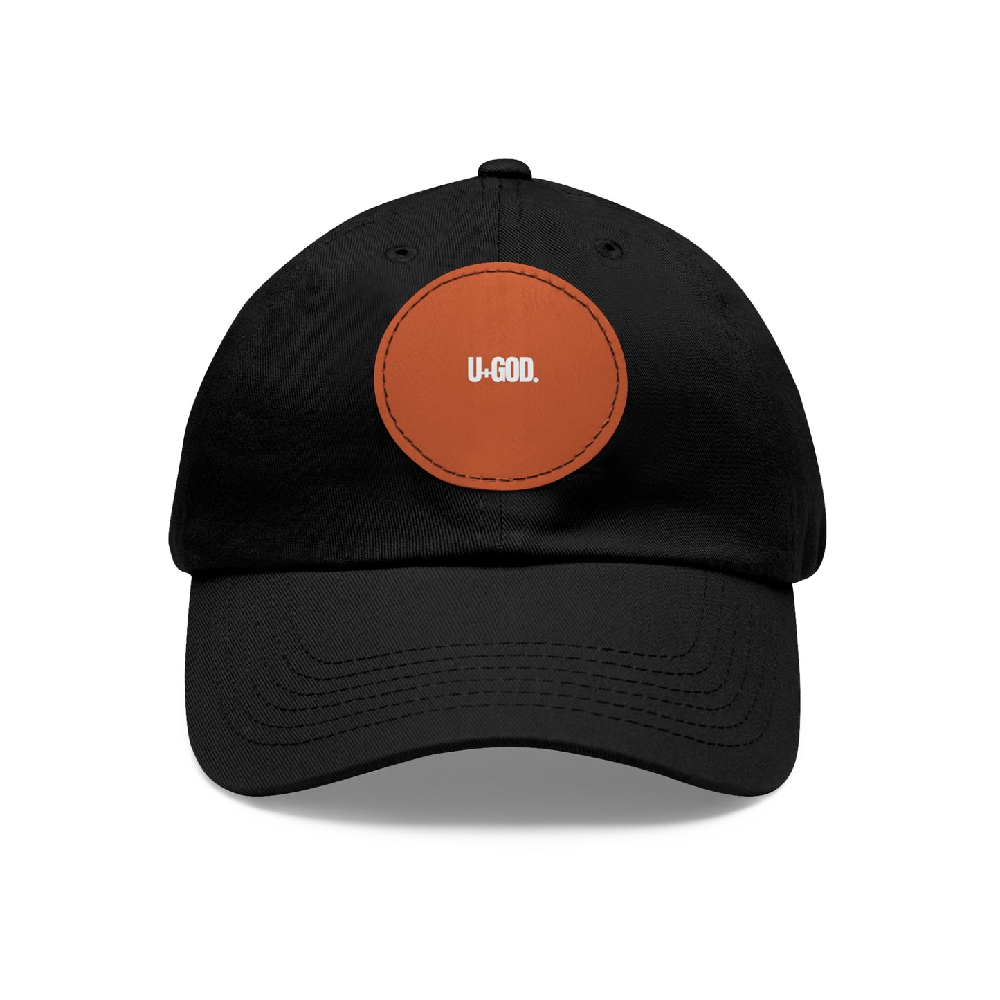 Leather Patch Dad Hat