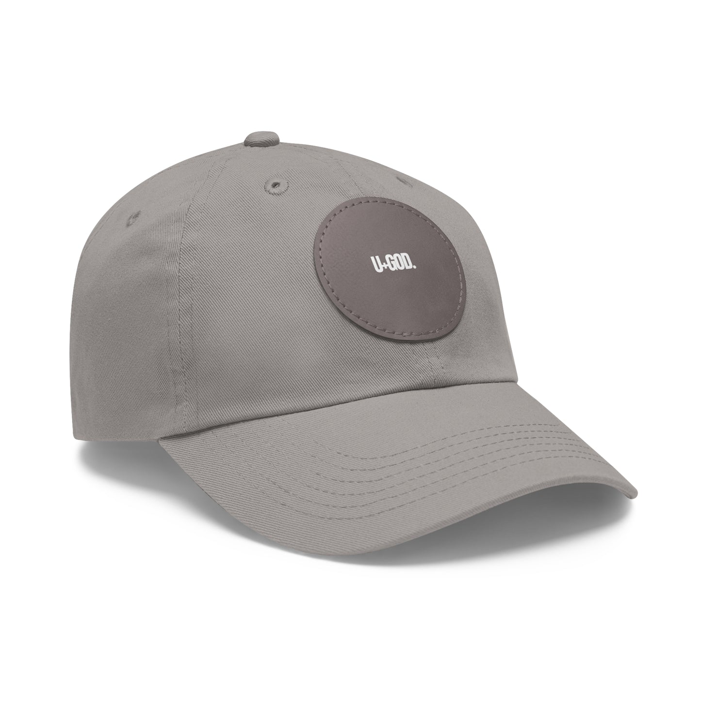 Leather Patch Dad Hat