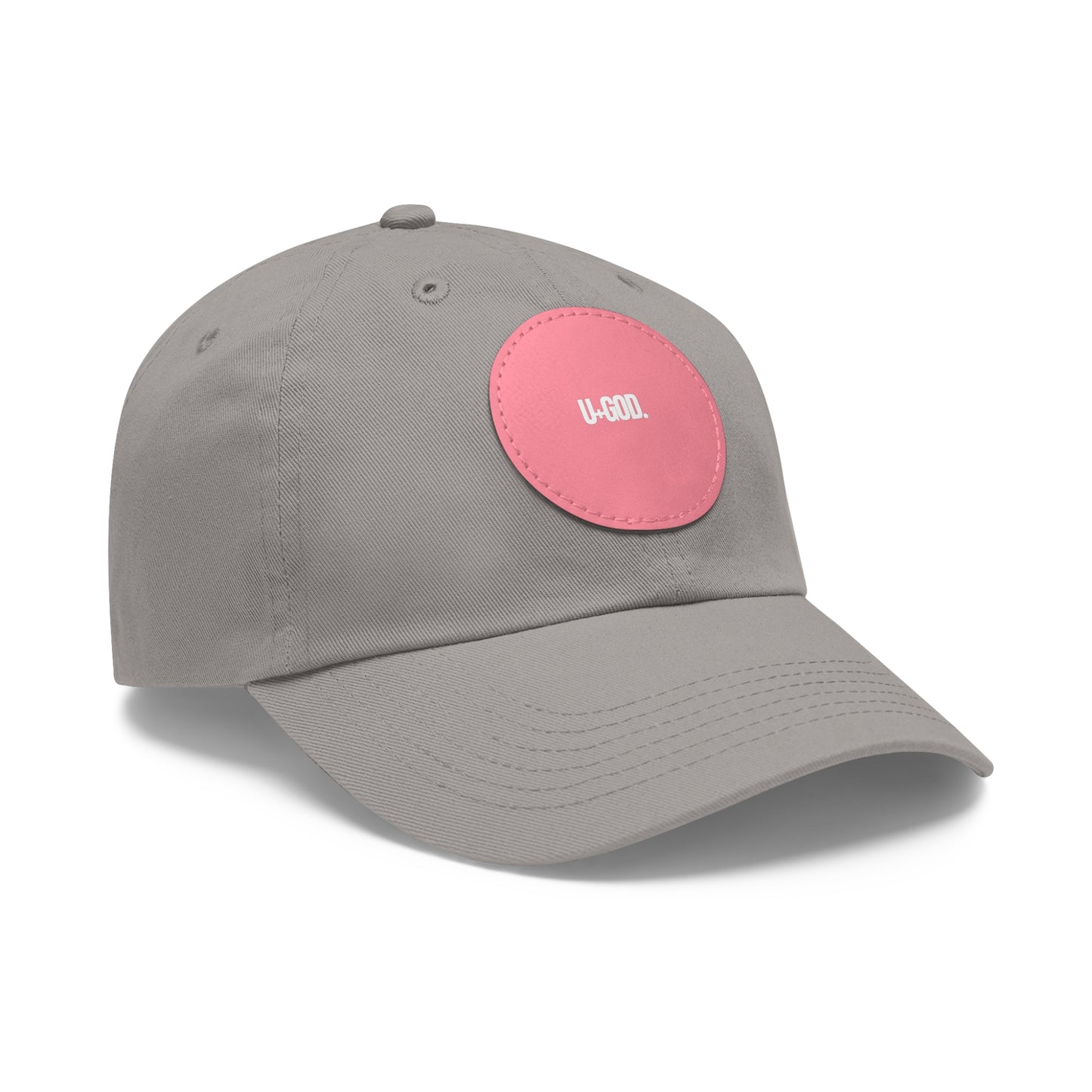 Leather Patch Dad Hat