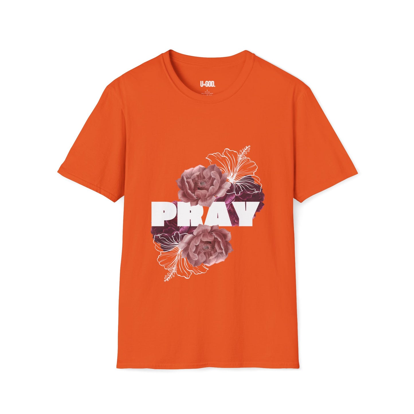 Pray Soft-style T-Shirt | U+God Clothing Line