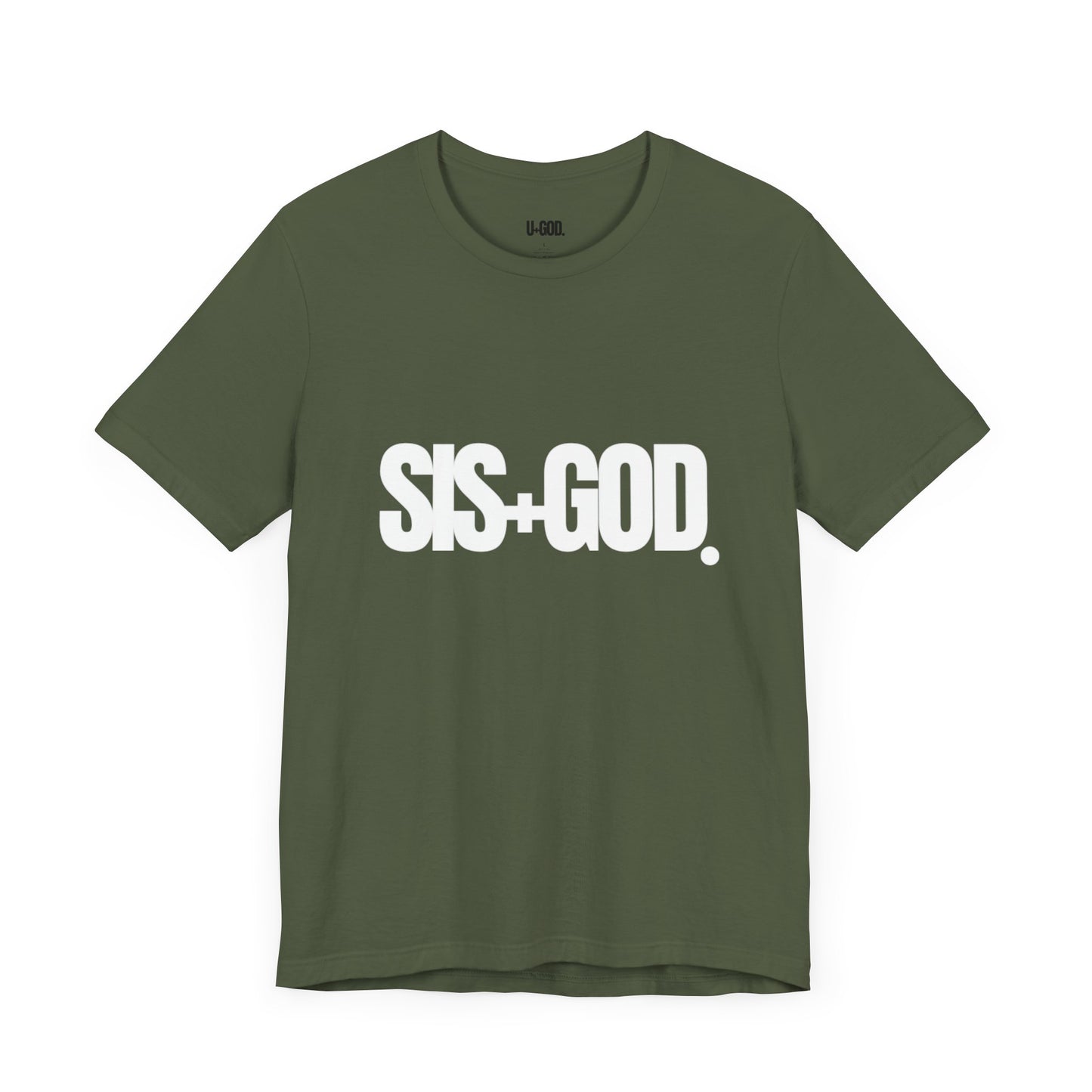 SIS+GOD Unisex Tee - Woman's T-Shirt Design