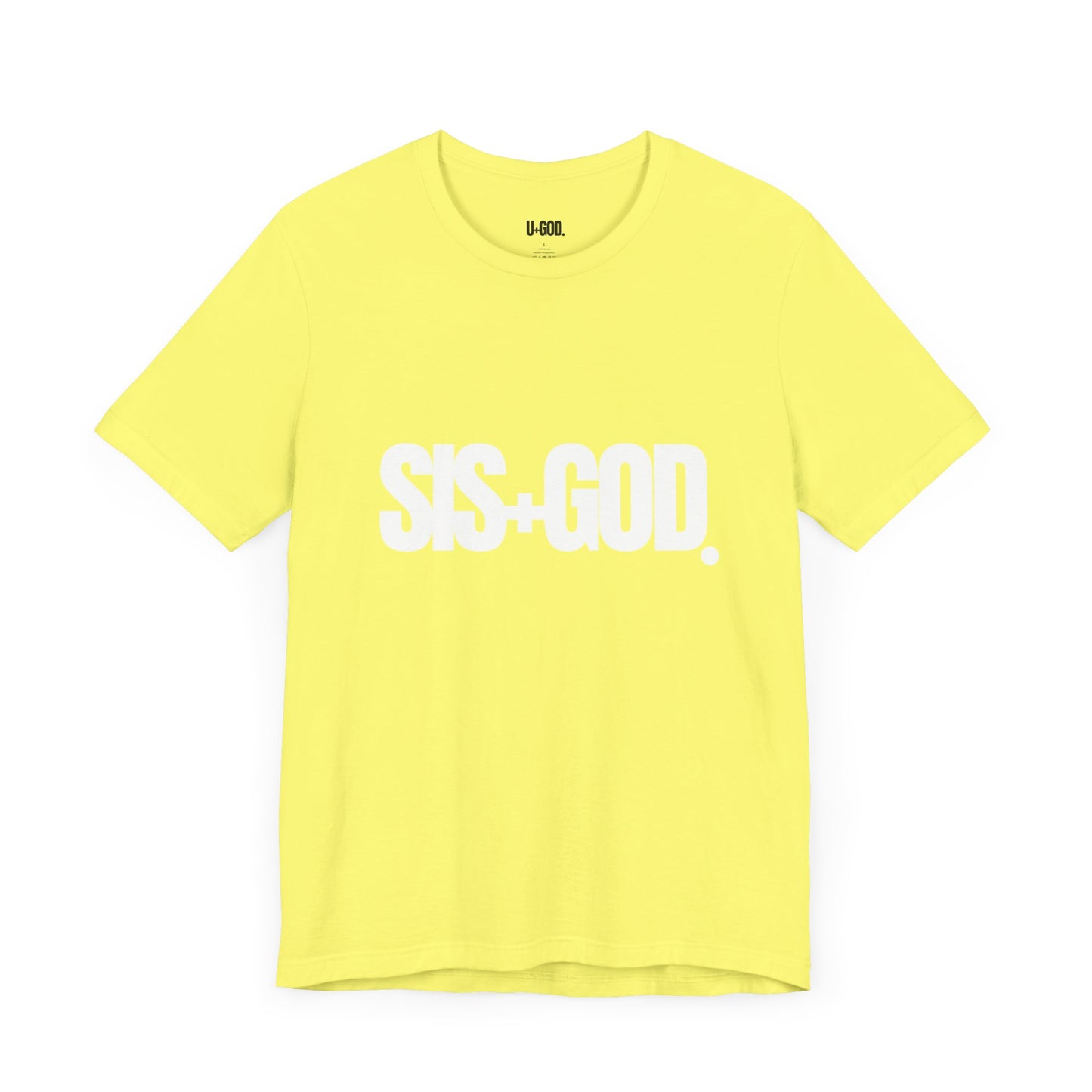 SIS+GOD Unisex Tee - Woman's T-Shirt Design