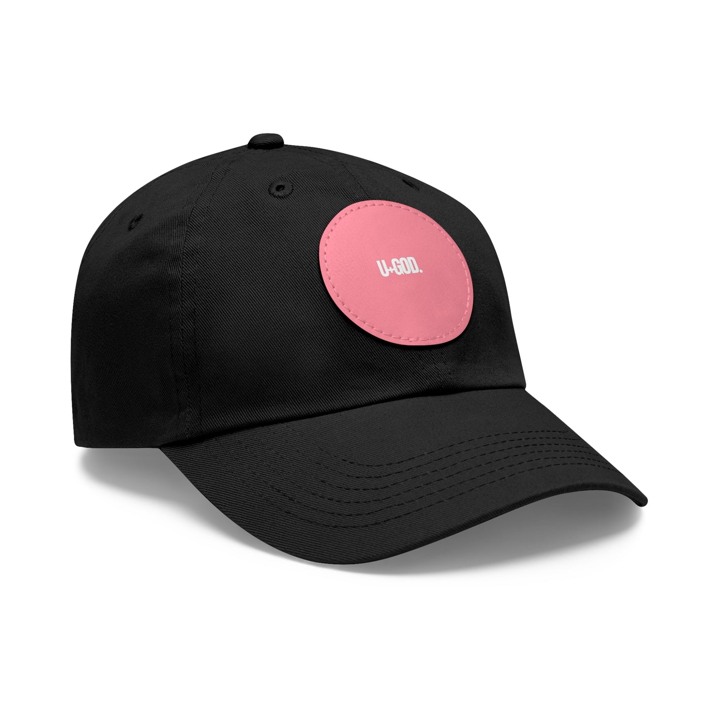 Leather Patch Dad Hat