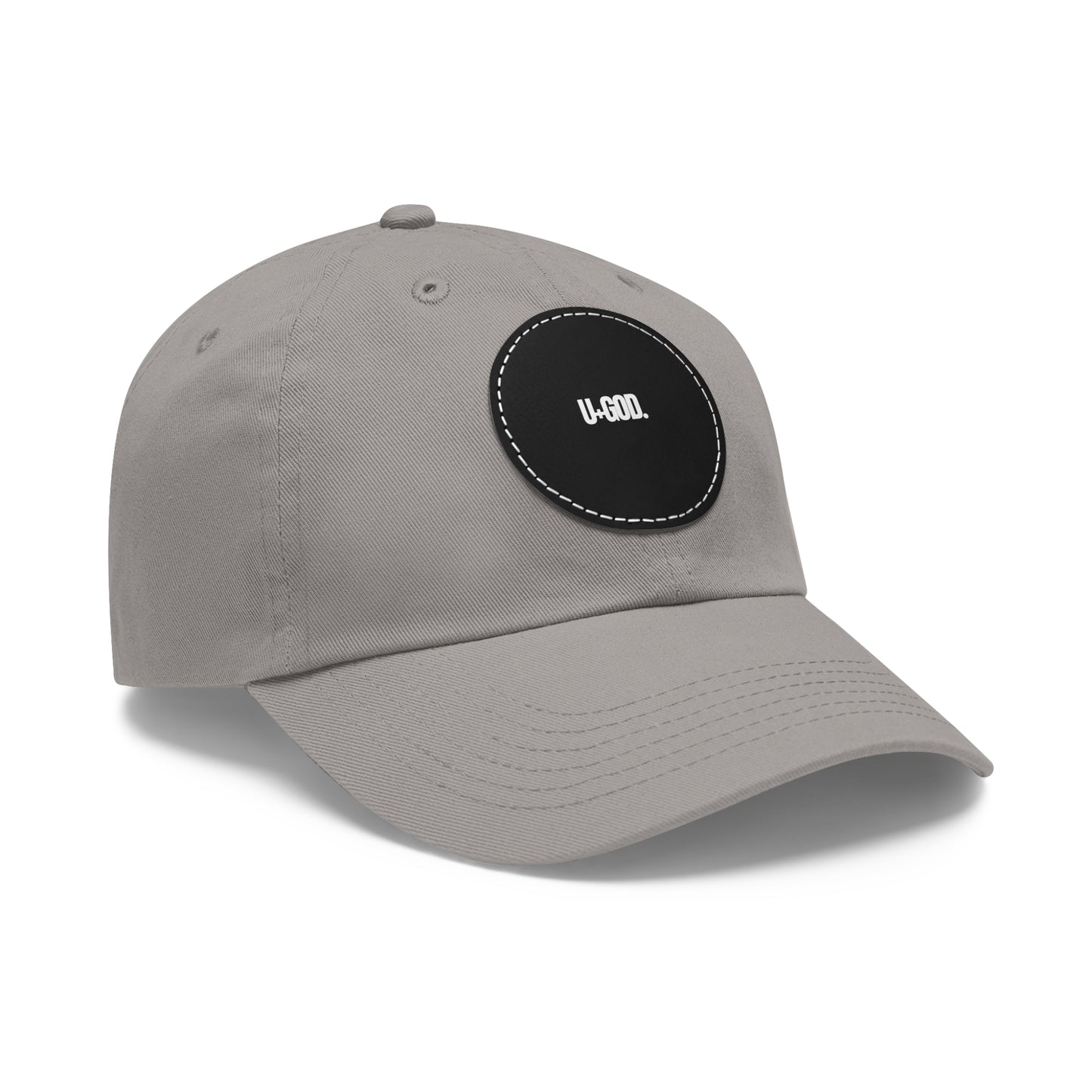 Leather Patch Dad Hat