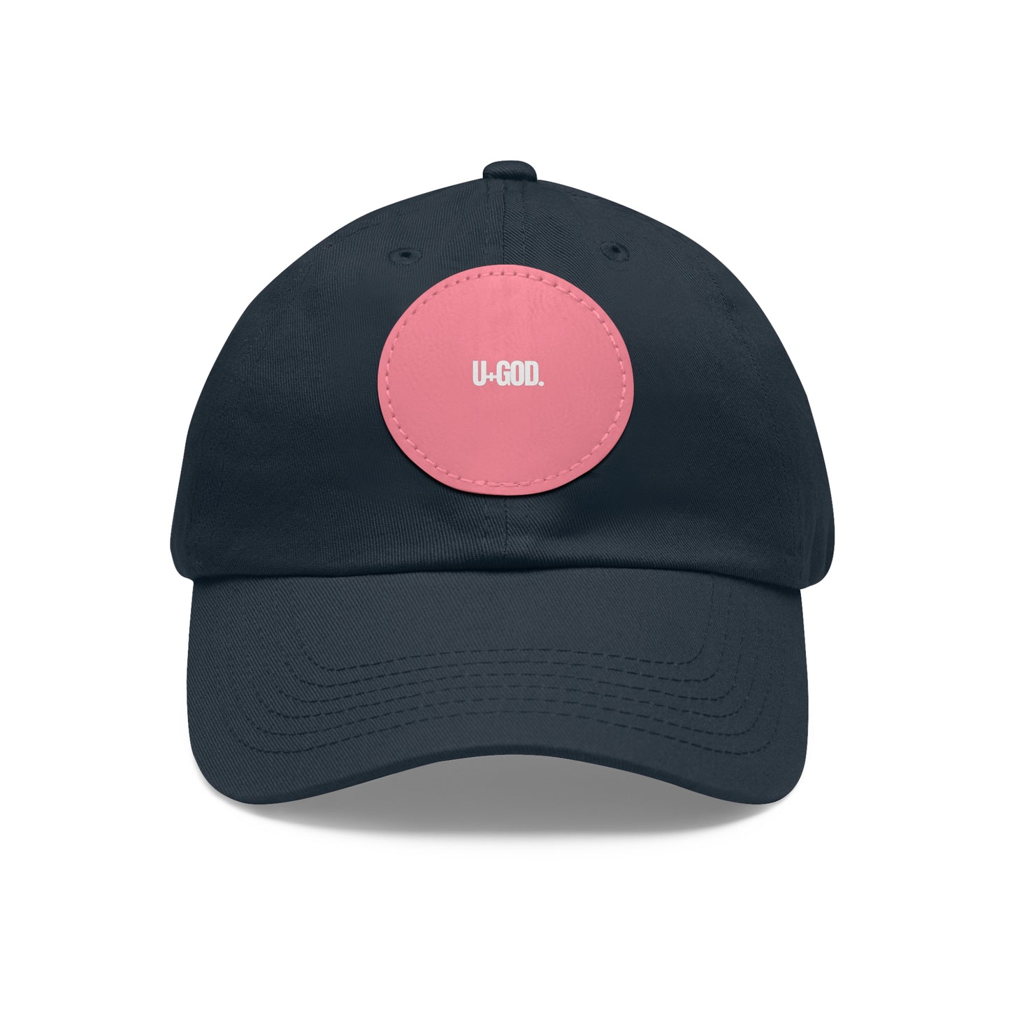 Leather Patch Dad Hat