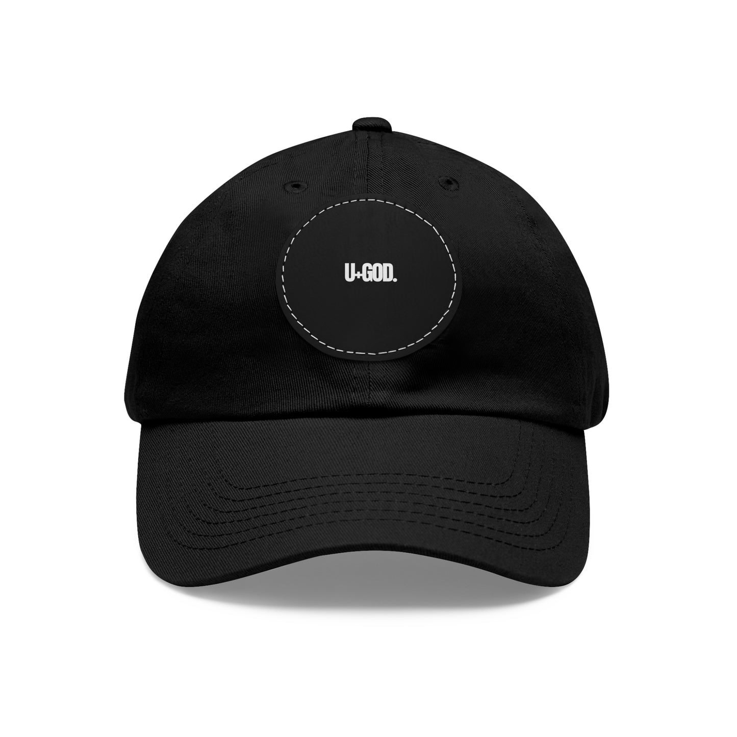 Leather Patch Dad Hat