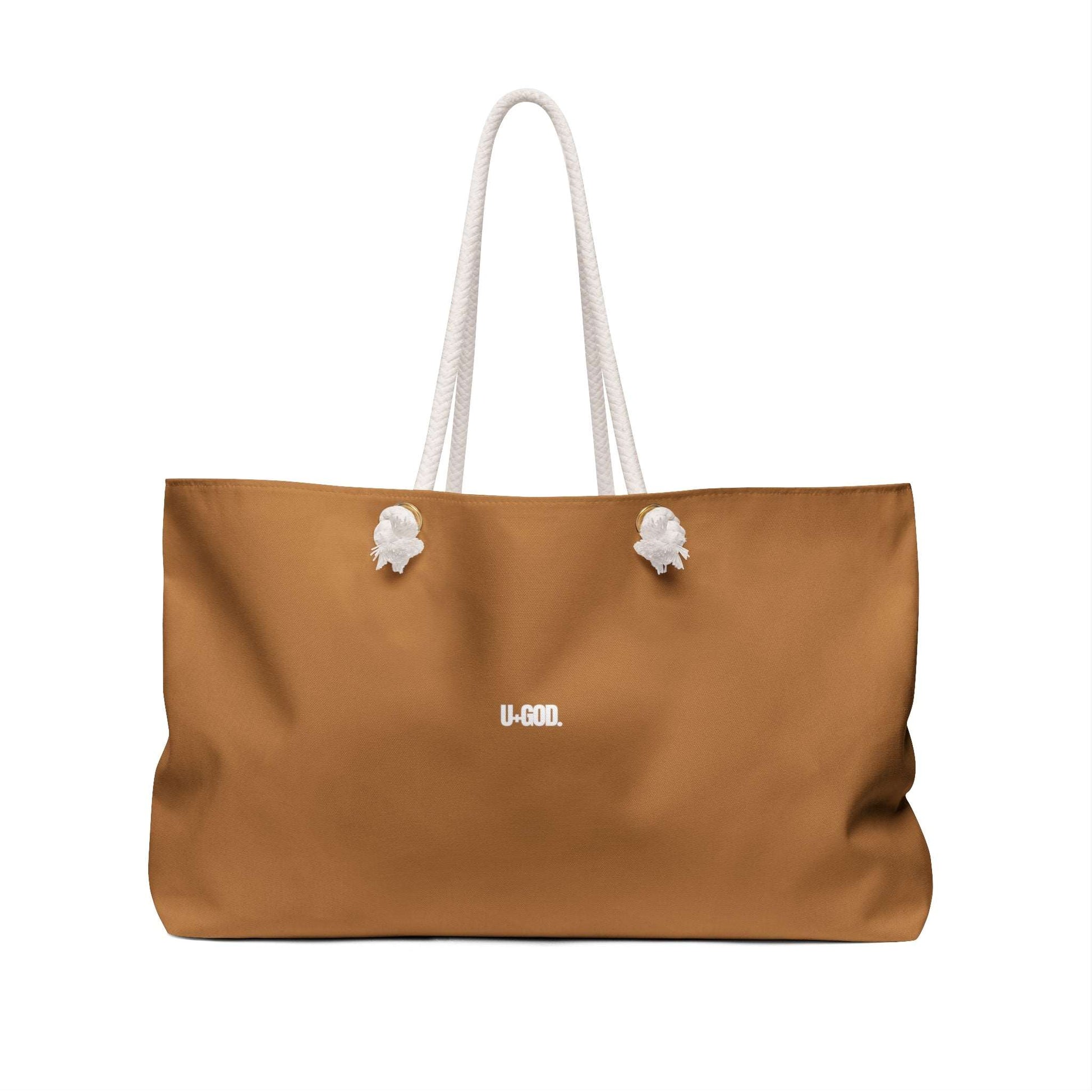 Sisterhood in Faith: SIS+God Weekender Bag for Stylish and Spiritual Travel - U+GOD