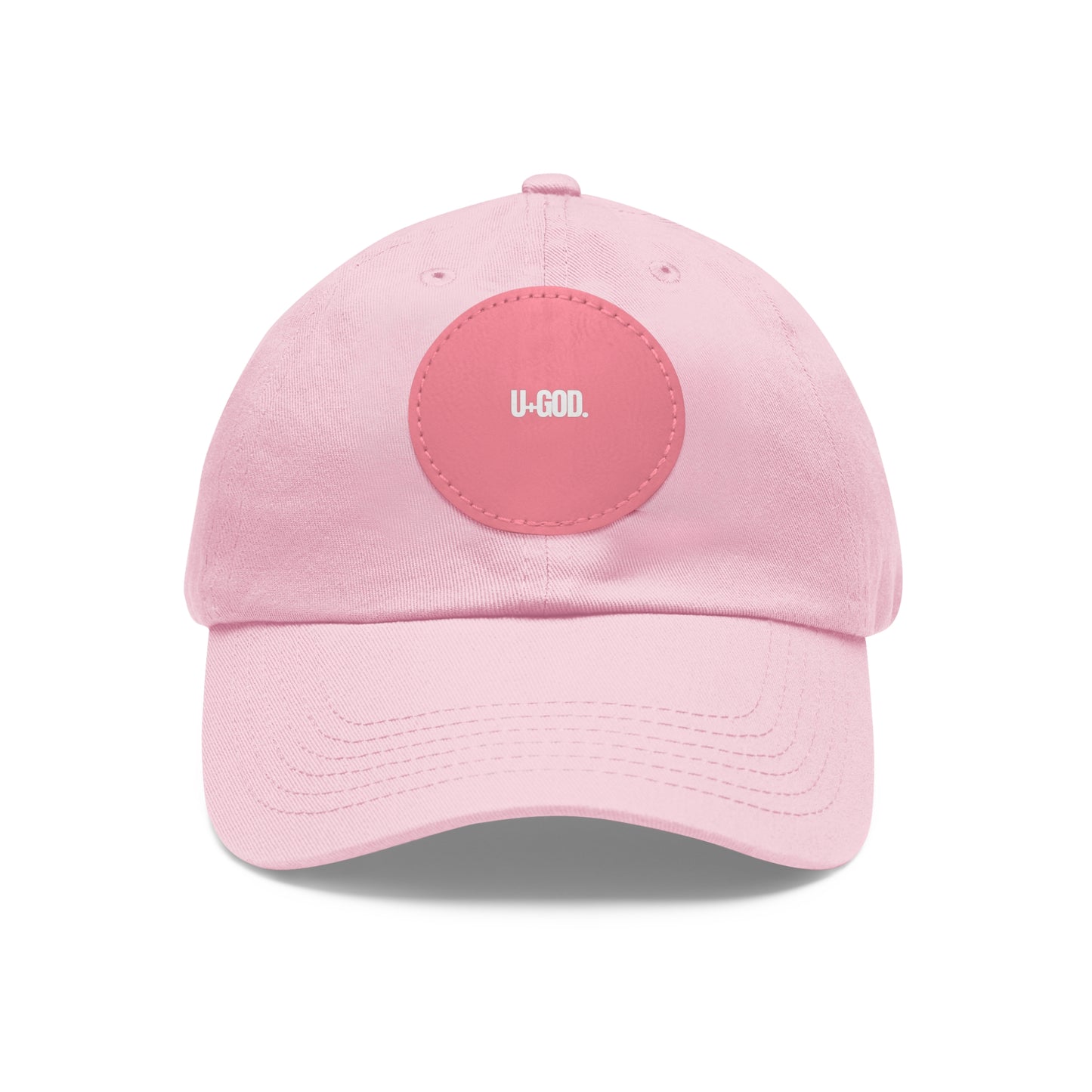 Leather Patch Dad Hat