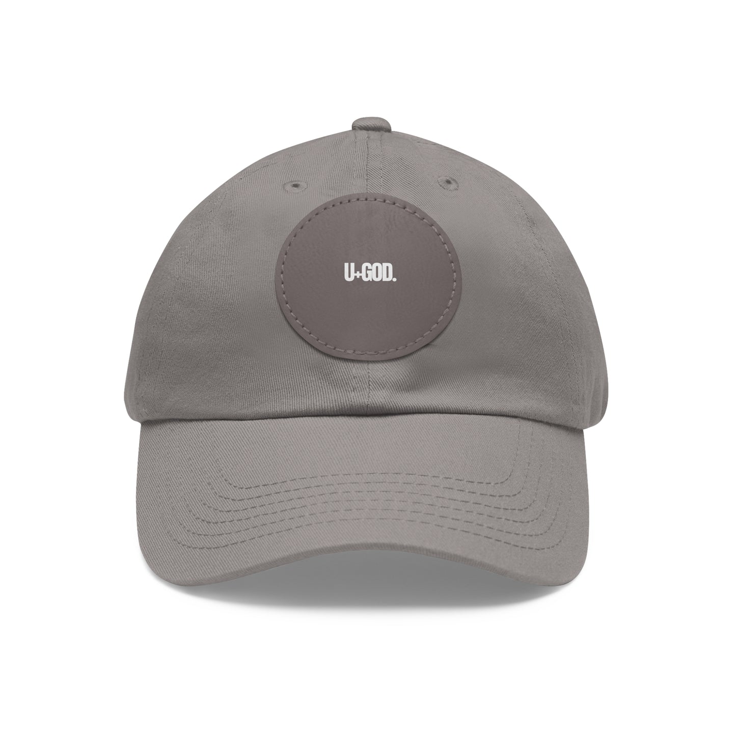 Leather Patch Dad Hat