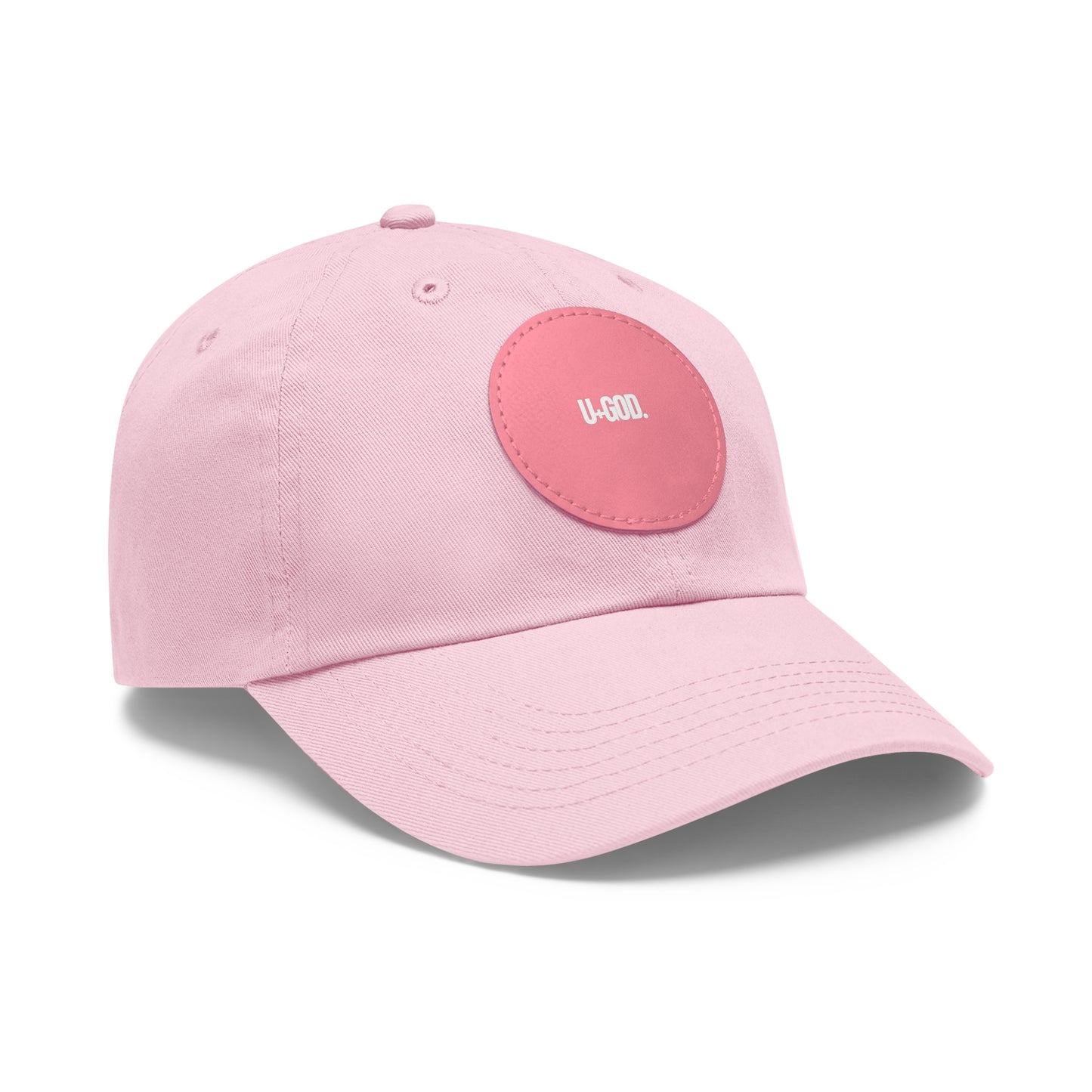 Leather Patch Dad Hat