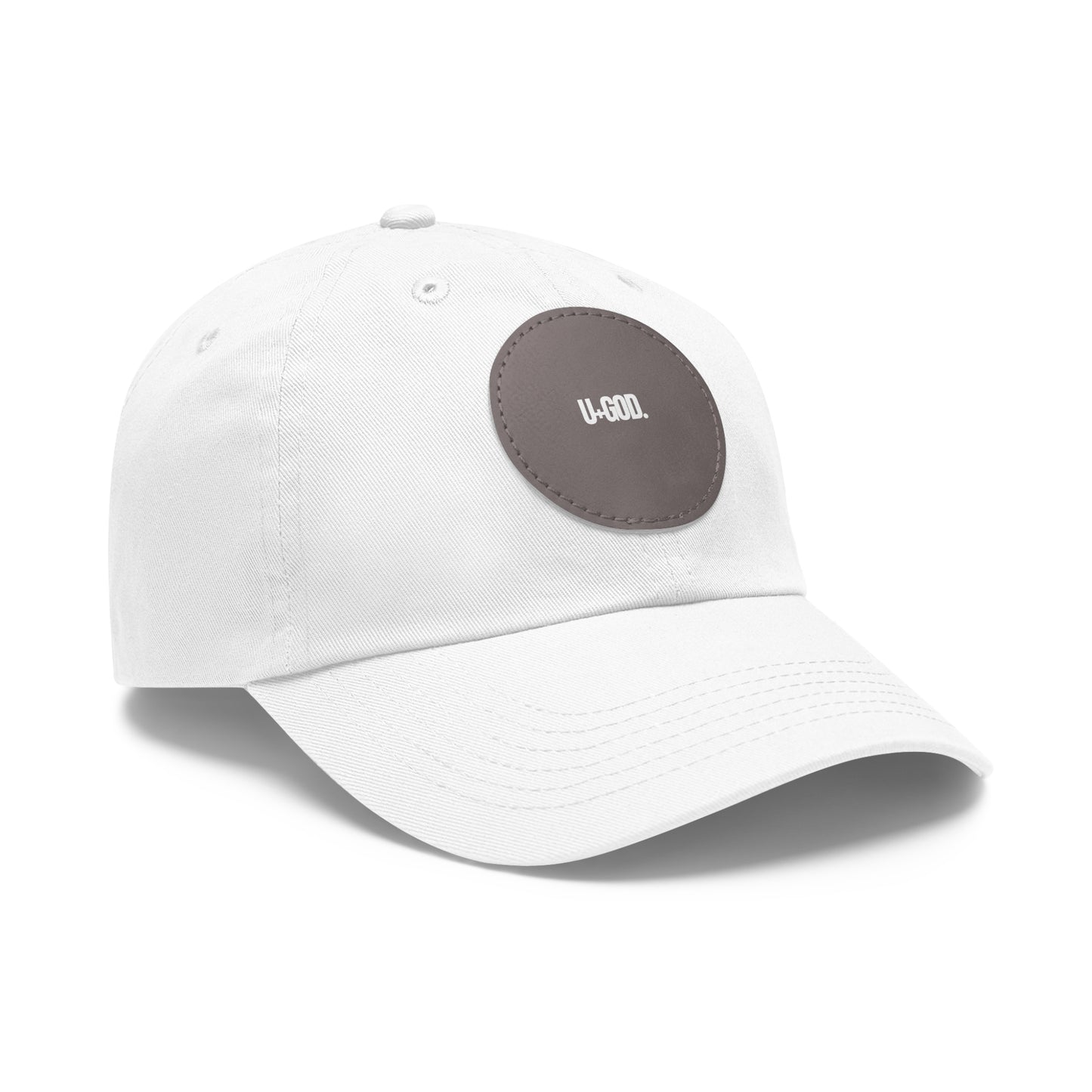 Leather Patch Dad Hat