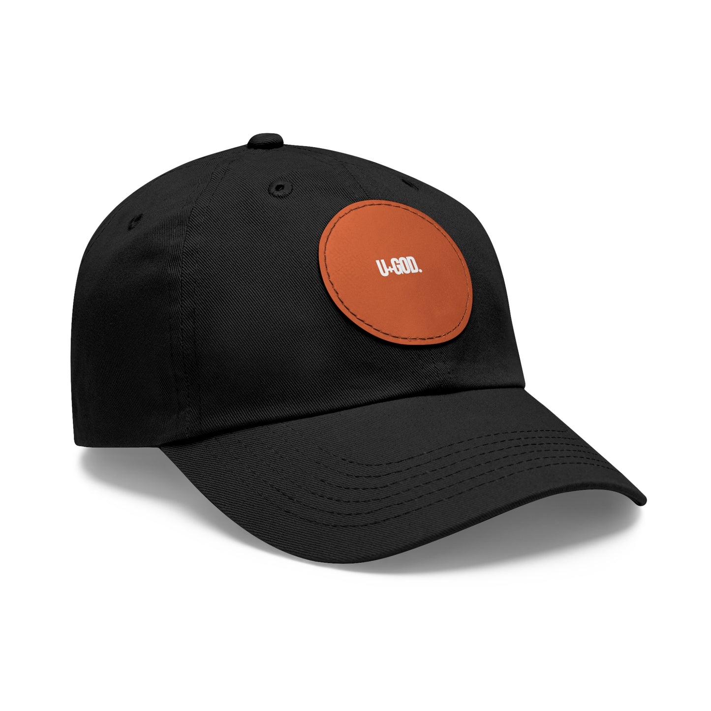 Leather Patch Dad Hat