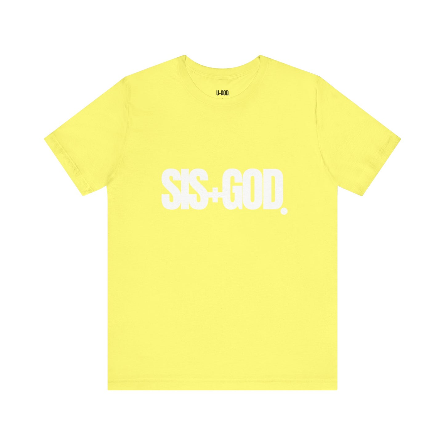 SIS+GOD Unisex Tee - Woman's T-Shirt Design