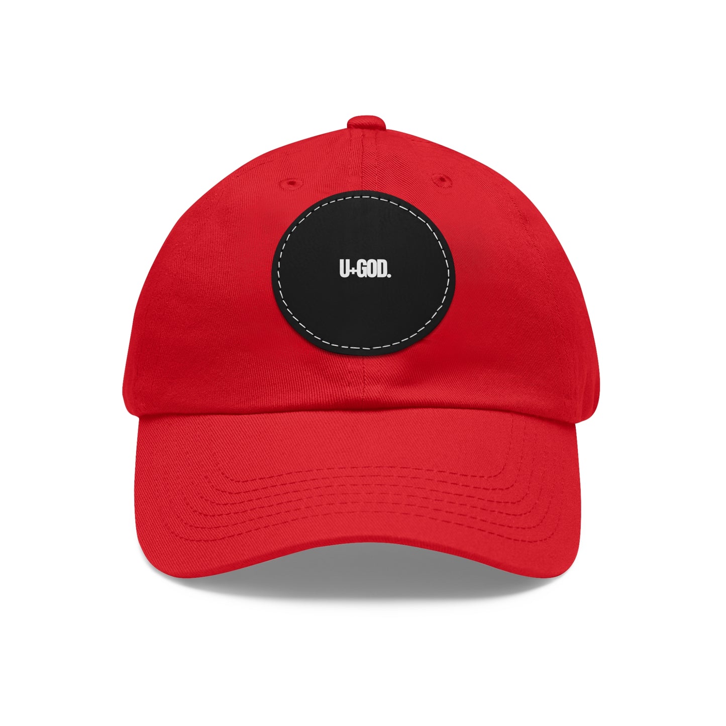 Leather Patch Dad Hat