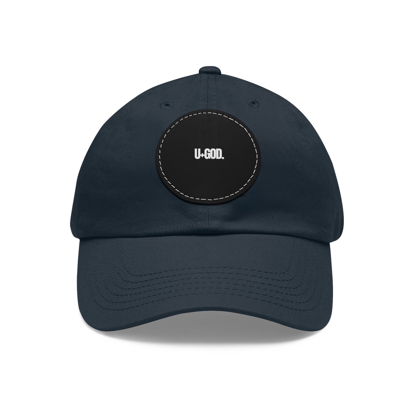 Leather Patch Dad Hat