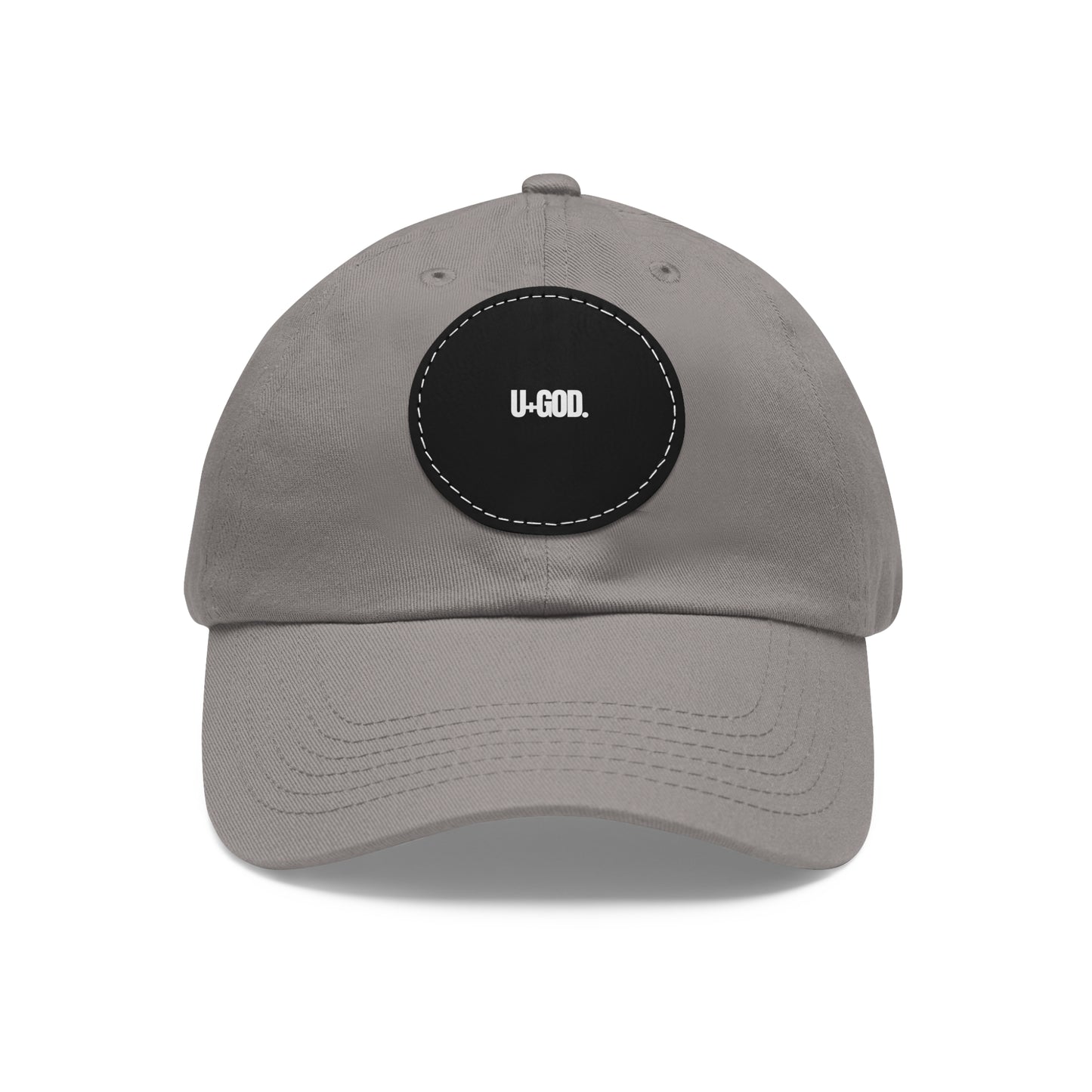 Leather Patch Dad Hat