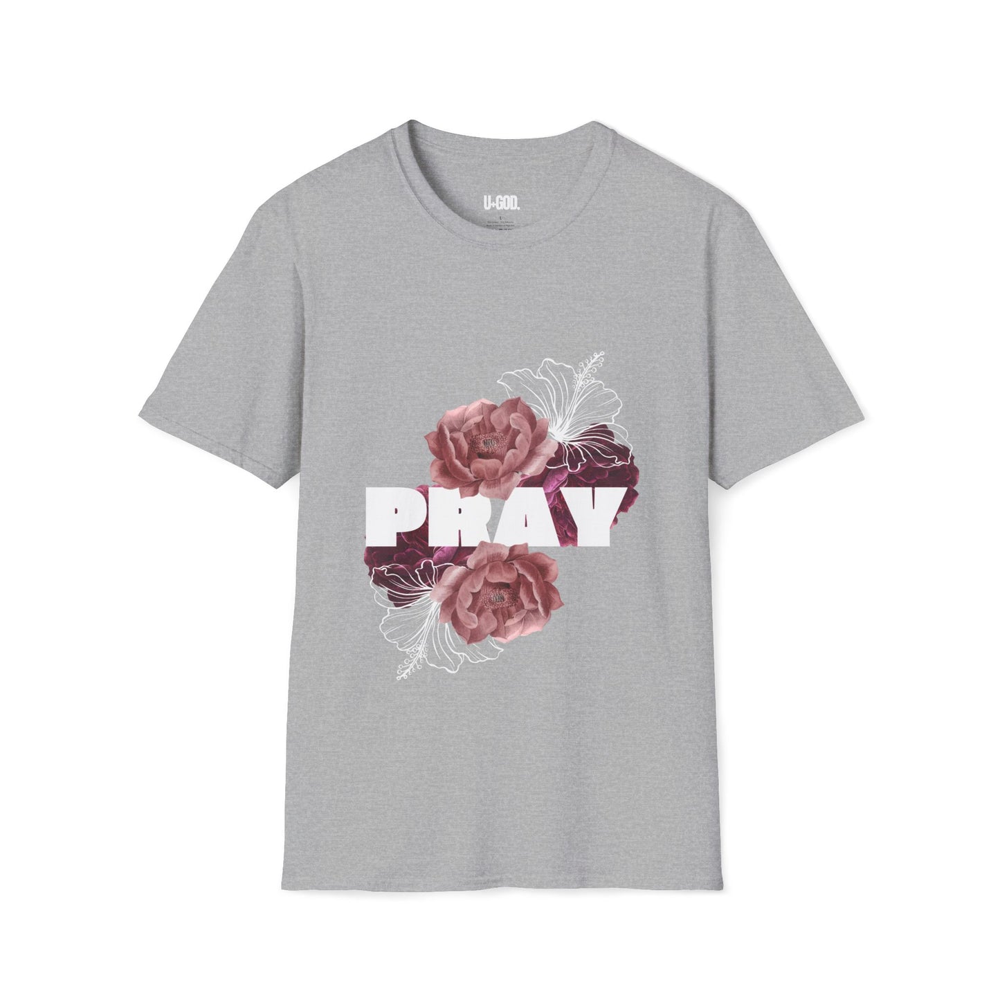 Pray Soft-style T-Shirt | U+God Clothing Line