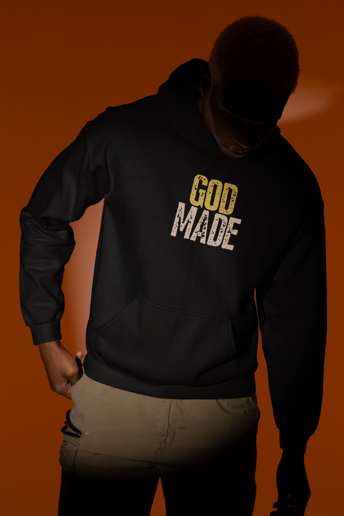 "U+God 'God Made' Unisex Hoodie: Embrace Your Creation