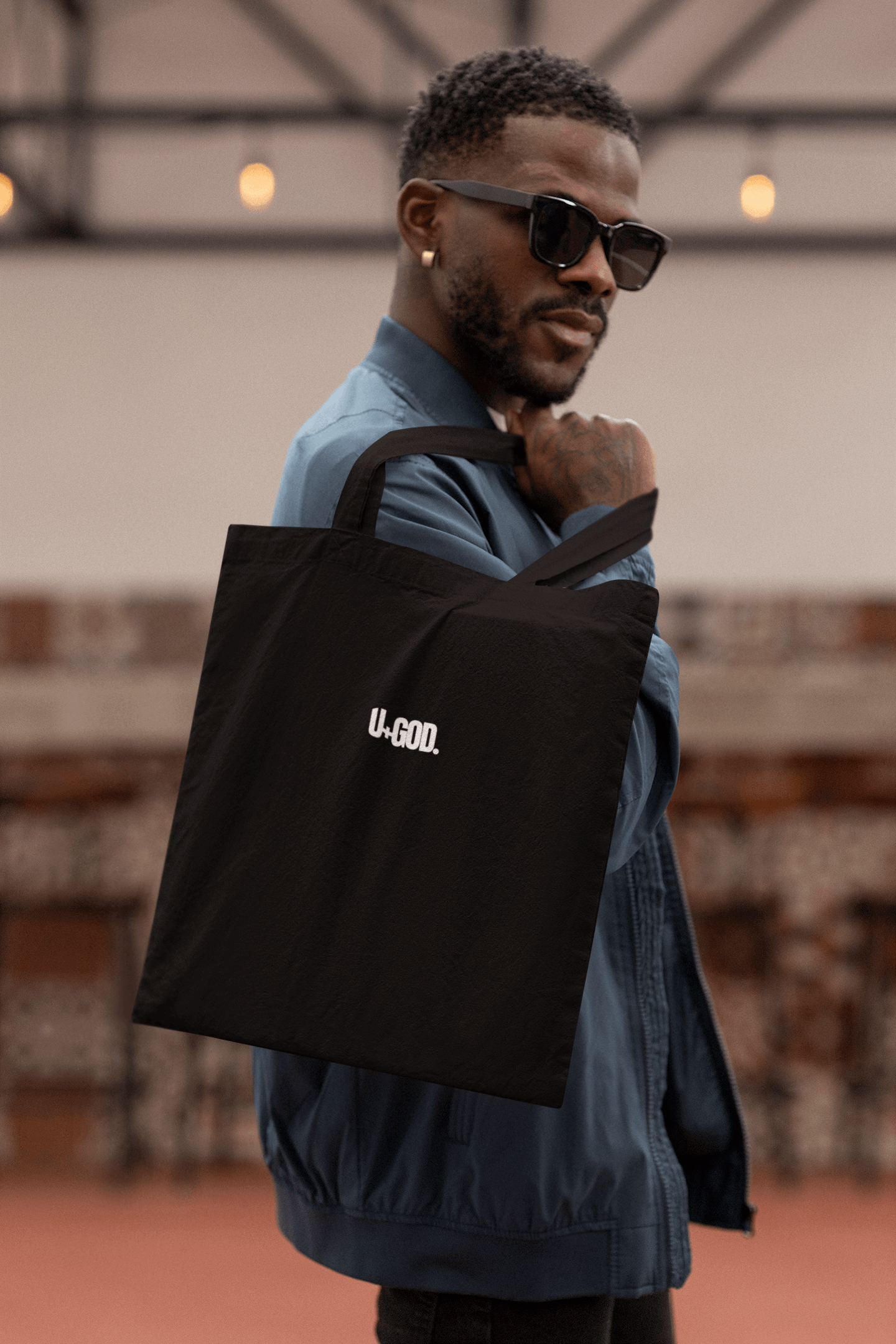 U+GOD Eco-Friendly Tote Bag: Spreading Faith and Sustainability - U+GOD