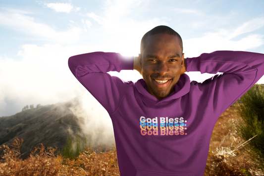 Spread the Love: God Bless Hoodie in Support of a Blessed Life